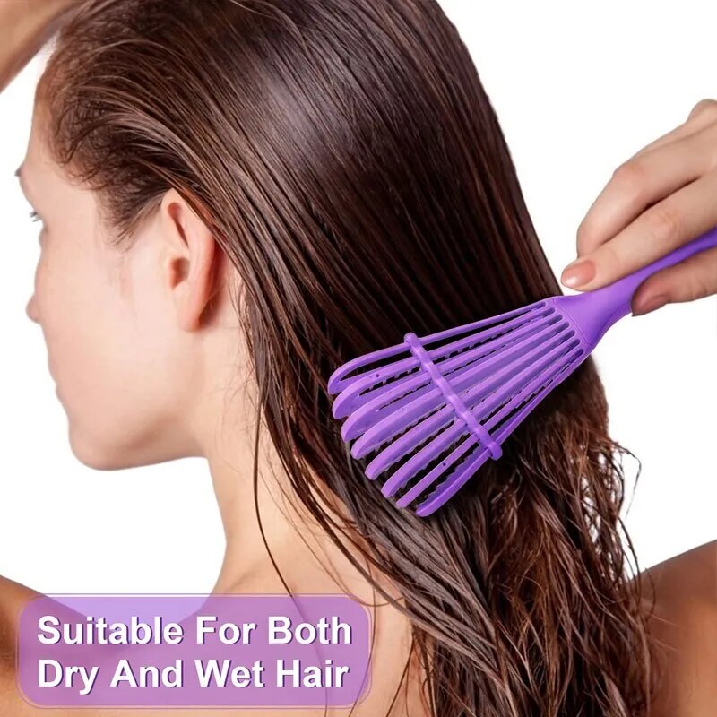 Eight Claw Massage Comb Anti Static Wet Dry Women Detangle Scalp Massage Wavy Styling Tool 1Pcs Detangler Brush for Curly Hair