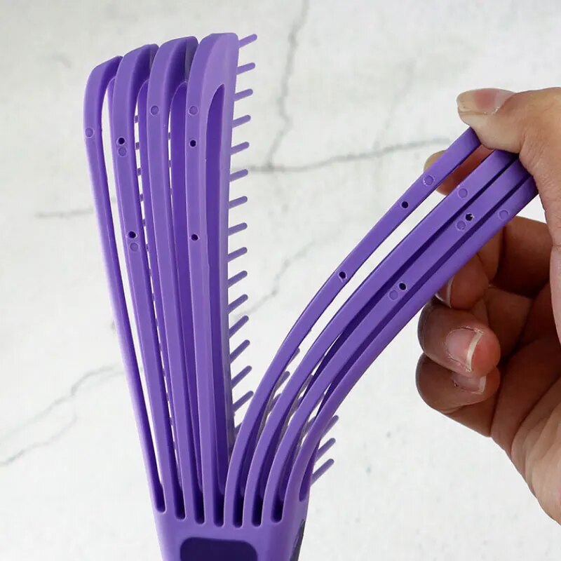 Eight Claw Massage Comb Anti Static Wet Dry Women Detangle Scalp Massage Wavy Styling Tool 1Pcs Detangler Brush for Curly Hair
