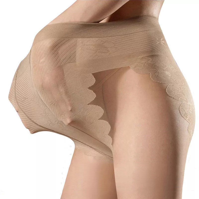 Plus Size Ultra Elastic Tights Stockings Women Weight Control Body Shaper Pantyhose 30D Stocking Tights Sexy Underwear
